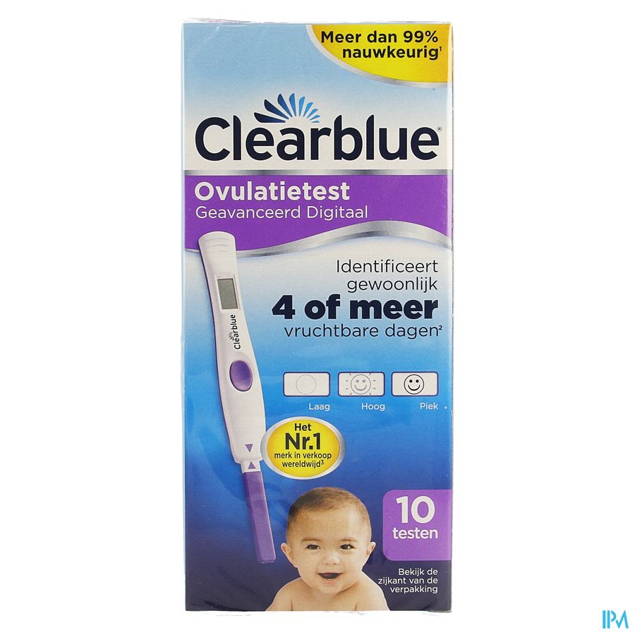 Clearblue Advanced Ovulatietest 10 3