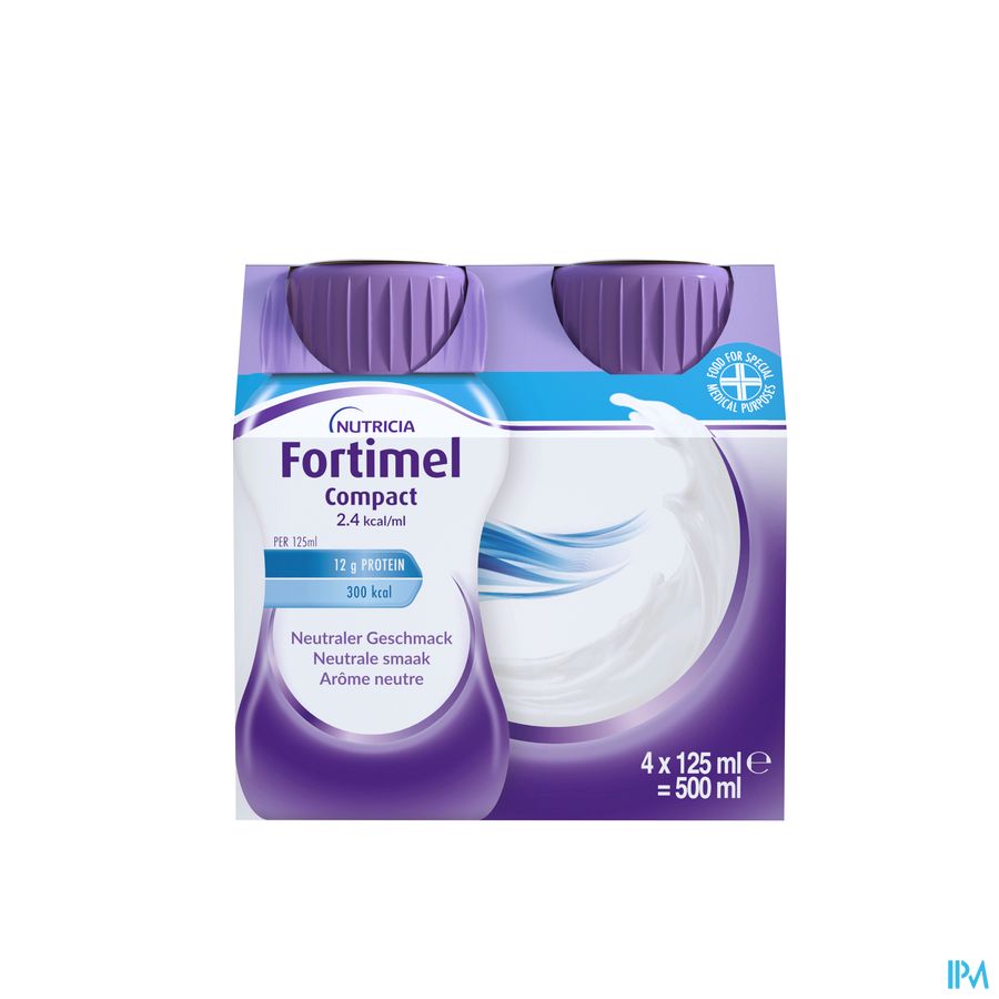 Fortimel Compact 2.4kcal Neutraal 4x125ml 3