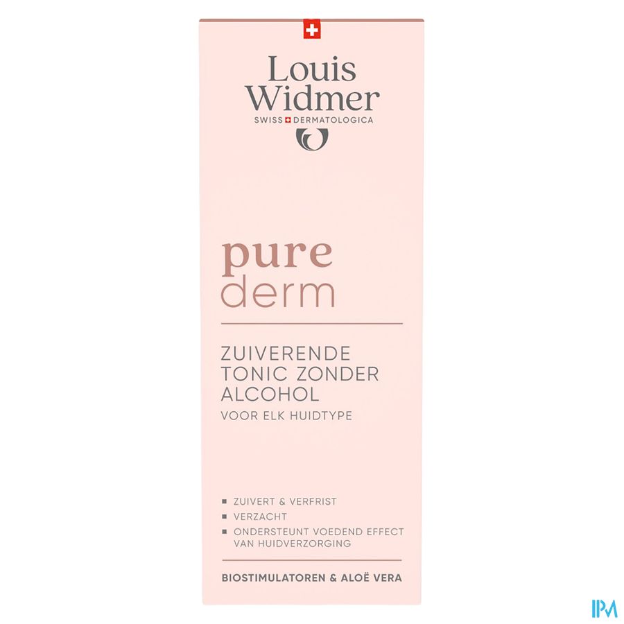 Widmer Pured Tonique Purifiant S/alcool Parf 200ml