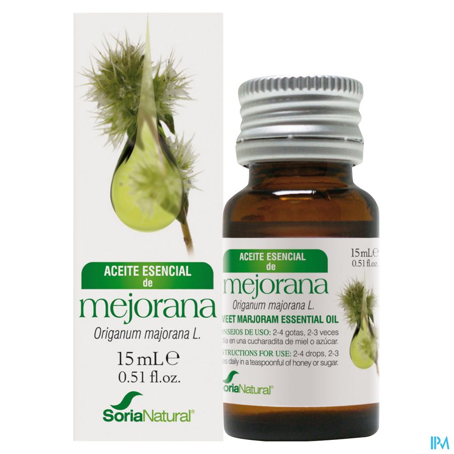 Soria Origanum Majorana Ess Olie 15ml 3