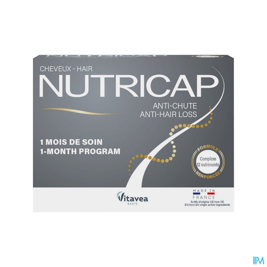 Nutricap Haaruitval 3mois+1grat.gel 120+60 Promo Nutricap Haaruitval 3mois+1grat.gel 120+60 Promo