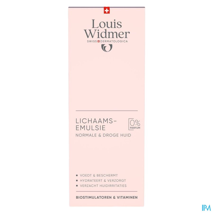 Widmer Body Emulsion Corps N/parf 200ml Widmer Body Emulsion Corps N/parf 200ml
