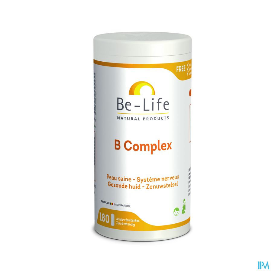 B Complex Vitamin Be Life Nf Caps 60