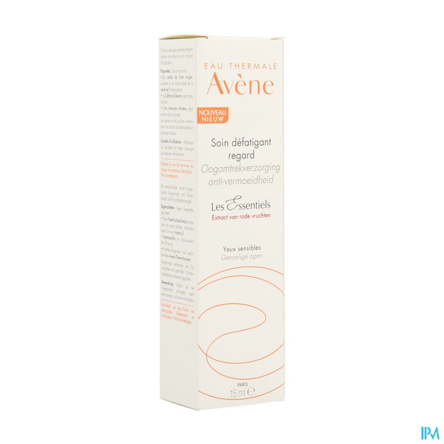 Avene Essentiels Oogomtrekverzorg.a/vermoeidh.15ml