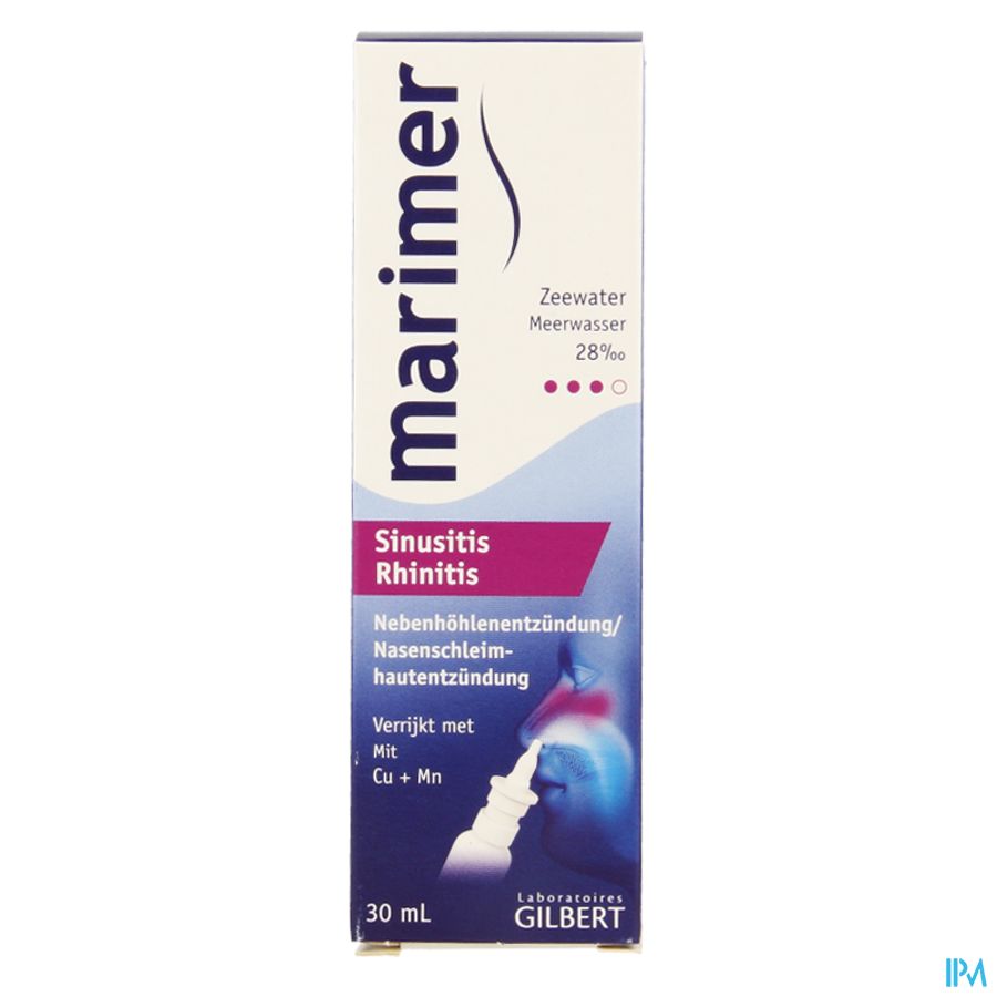 Marimer Hypertonisch Zeewater Spray 30ml 1