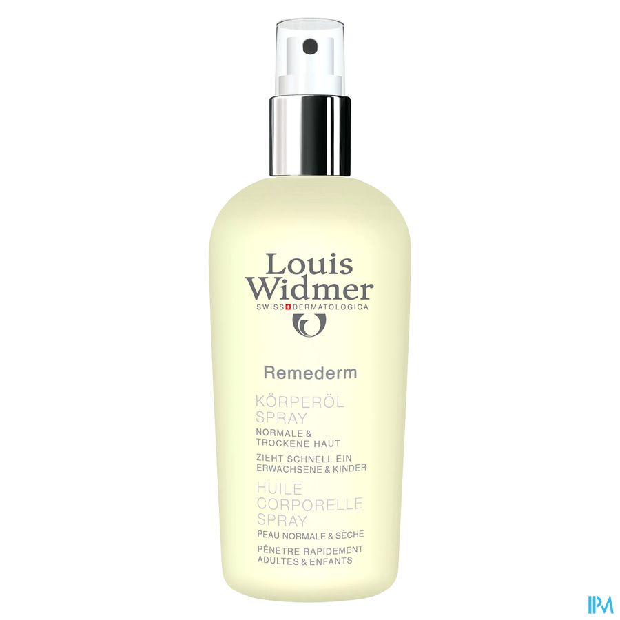 Widmer Remederm Huile Corps Spray Parf 150ml 1