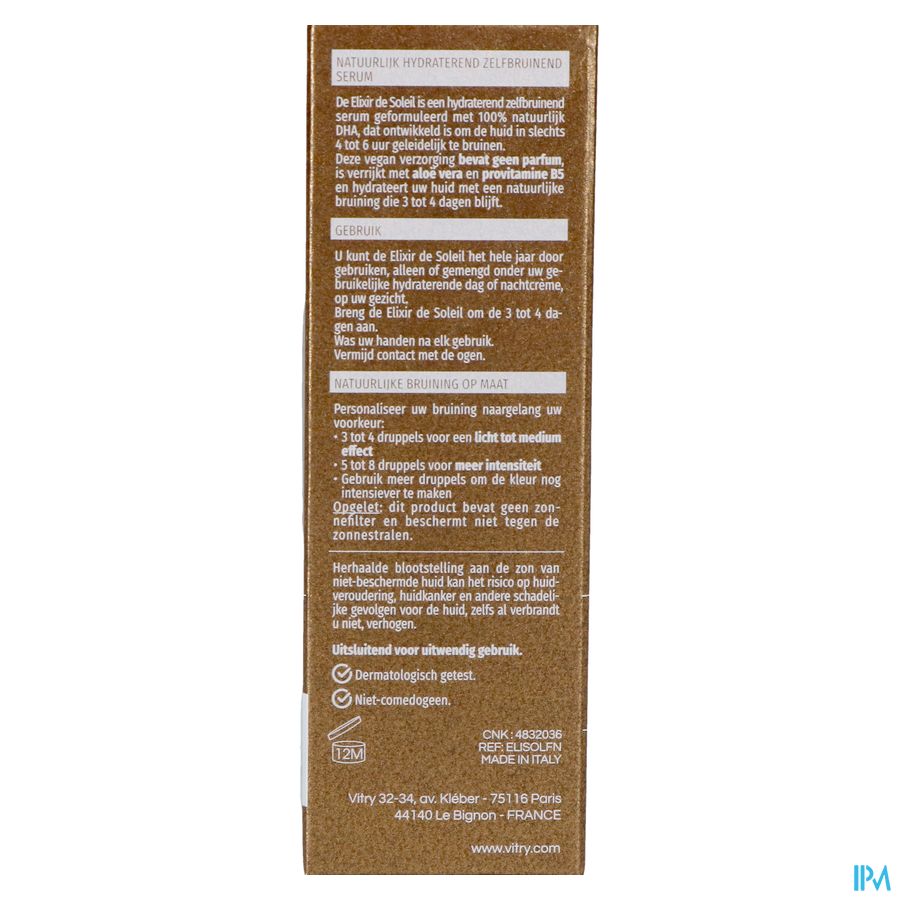 Vitry Boost Elixir Soleil 30ml 6