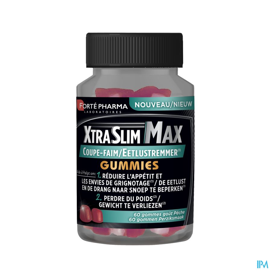 Xtraslim Max Coupe Faim Gommes 60 Xtraslim Max Coupe Faim Gommes 60