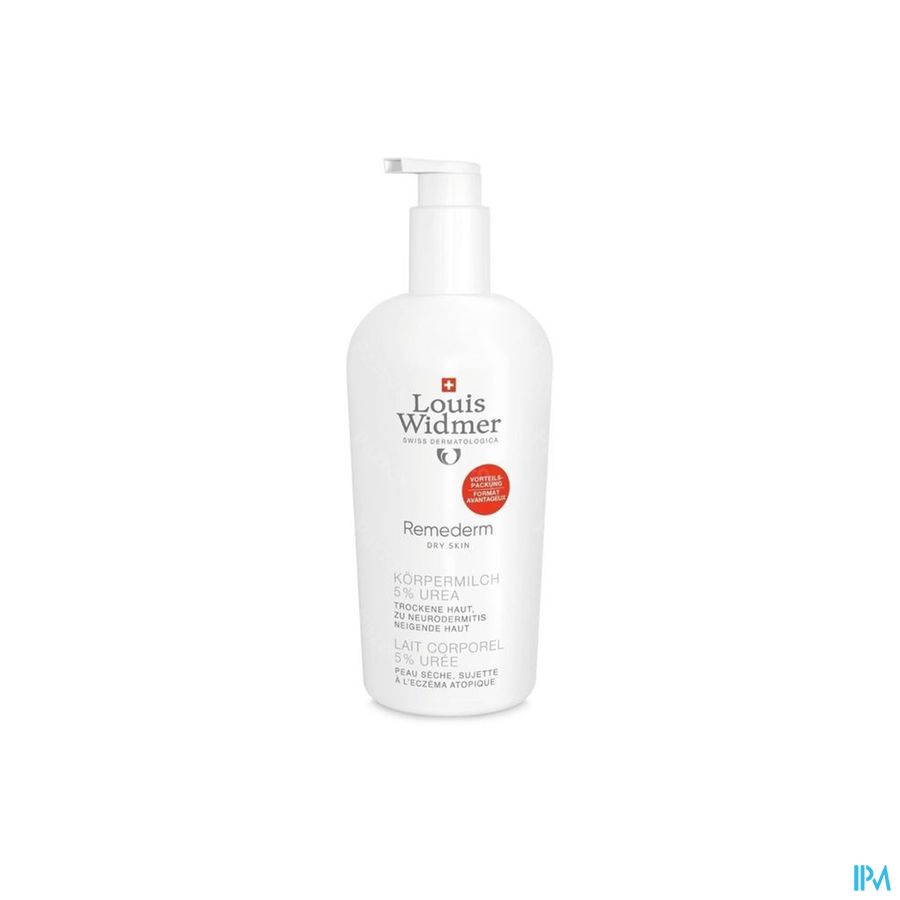 Widmer Remederm Dry Skin Lich.melk Ur. Parf 400ml