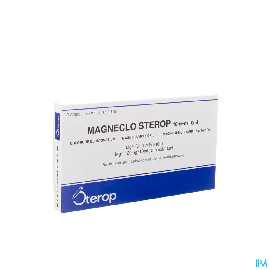 Magneclo Sterop Insp. Opl. 1g/10ml 10 Magneclo Sterop Insp. Opl. 1g/10ml 10
