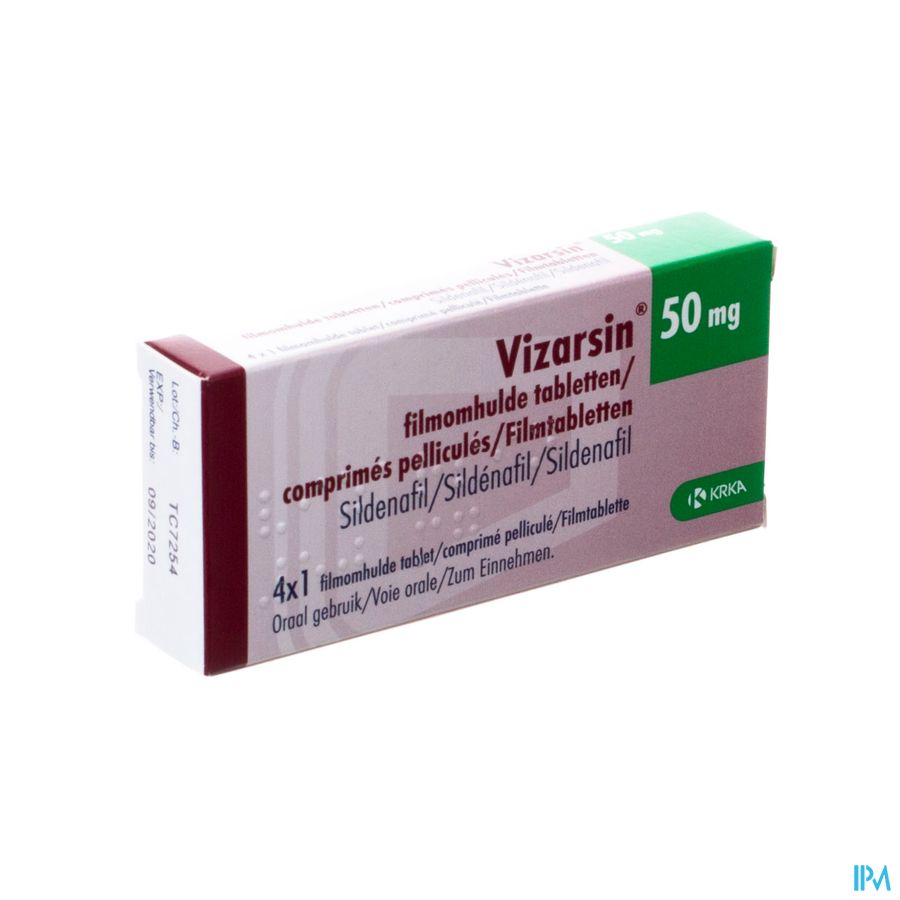 Vizarsin 50mg Comp Pell 4 X 50mg Vizarsin 50mg Comp Pell 4 X 50mg