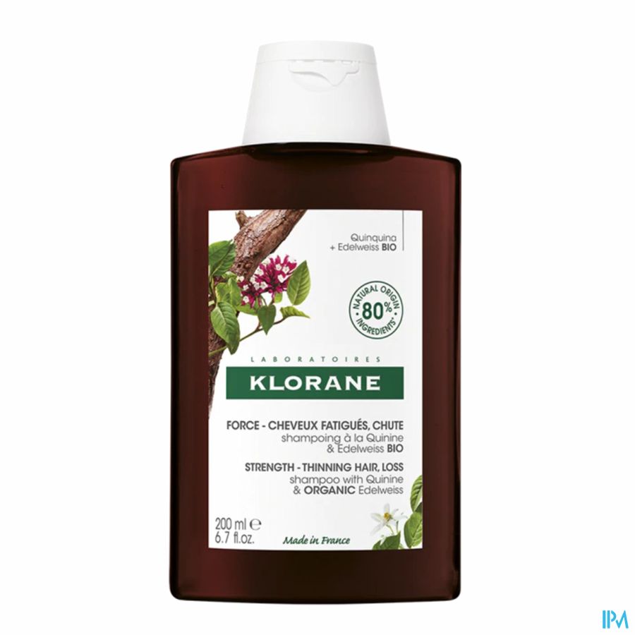 Klorane Capil. Sh Kinine & Edelweiss 200ml Nf Klorane Capil. Sh Kinine & Edelweiss 200ml Nf