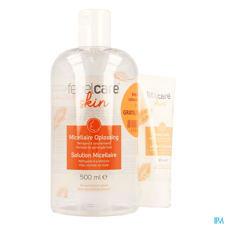Febelcare Skincare Sols Micel.500ml+lot Corp 30ml Febelcare Skincare Sols Micel.500ml+lot Corp 30ml