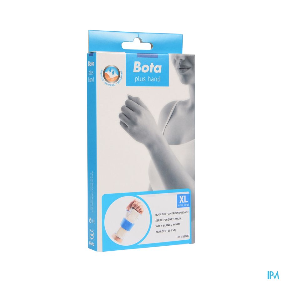 Bota Handpolsband 201 White Universeel Xl Bota Handpolsband 201 White Universeel Xl