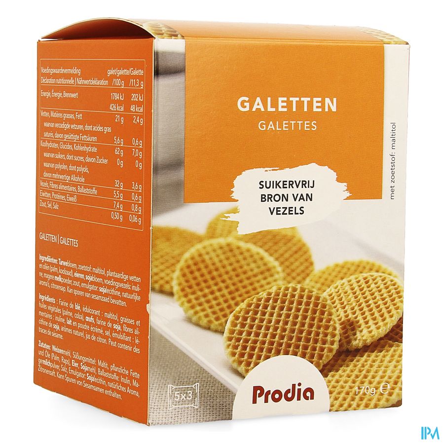 Prodia Galettes Maltit.170g Revogan Prodia Galettes Maltit.170g Revogan