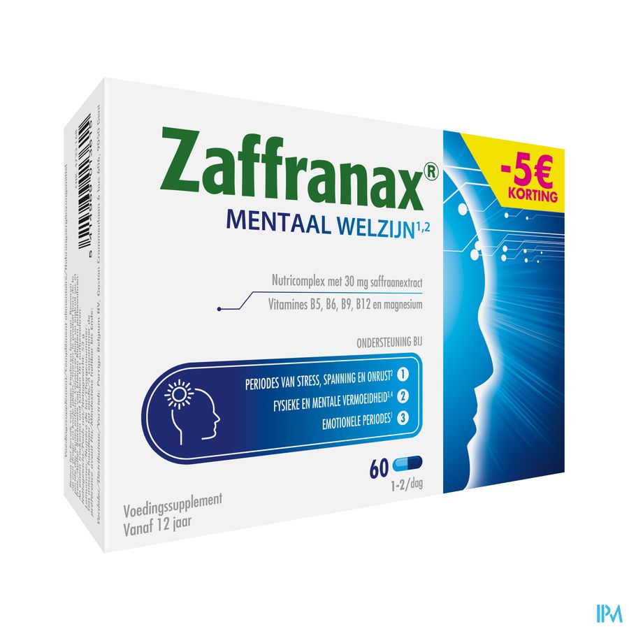Zaffranax Caps 60 Promo -5€ Zaffranax Caps 60 Promo -5€