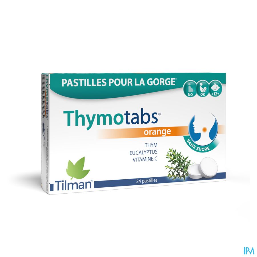 Thymo Tabs Orange Past A Sucer 24