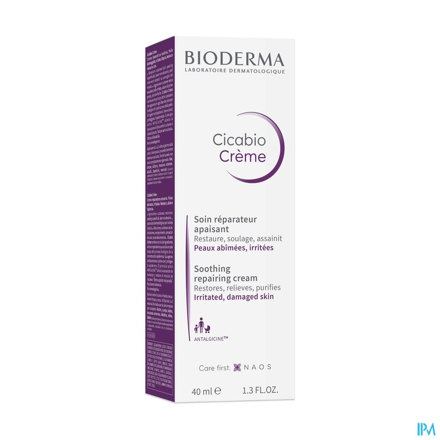 Bioderma Cicabio Creme Beschadigde Huid 40ml