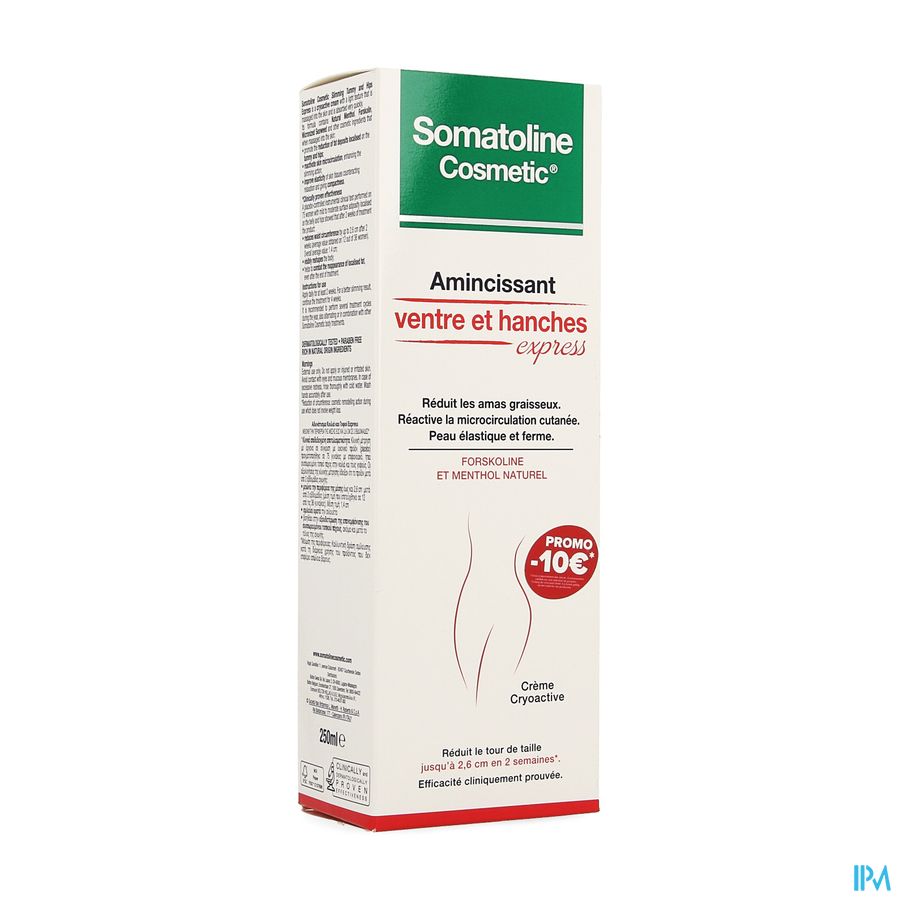 Somatoline Cosm. Buik & Heup Zone Expr.250ml Promo Somatoline Cosm. Buik & Heup Zone Expr.250ml Promo