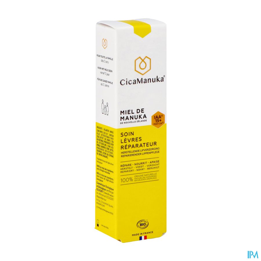 Cica Manuka Herstellende Lipverzorging 15ml Cica Manuka Herstellende Lipverzorging 15ml