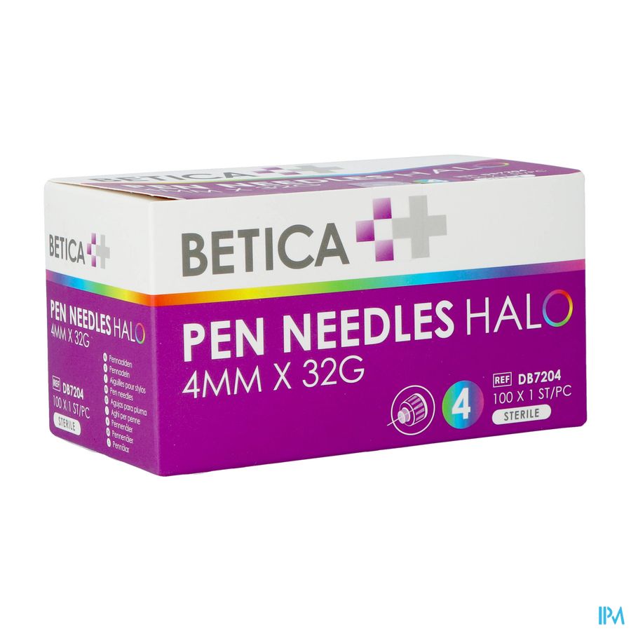 Betica Pen Needles Halo 4mmx32g 100 Betica Pen Needles Halo 4mmx32g 100