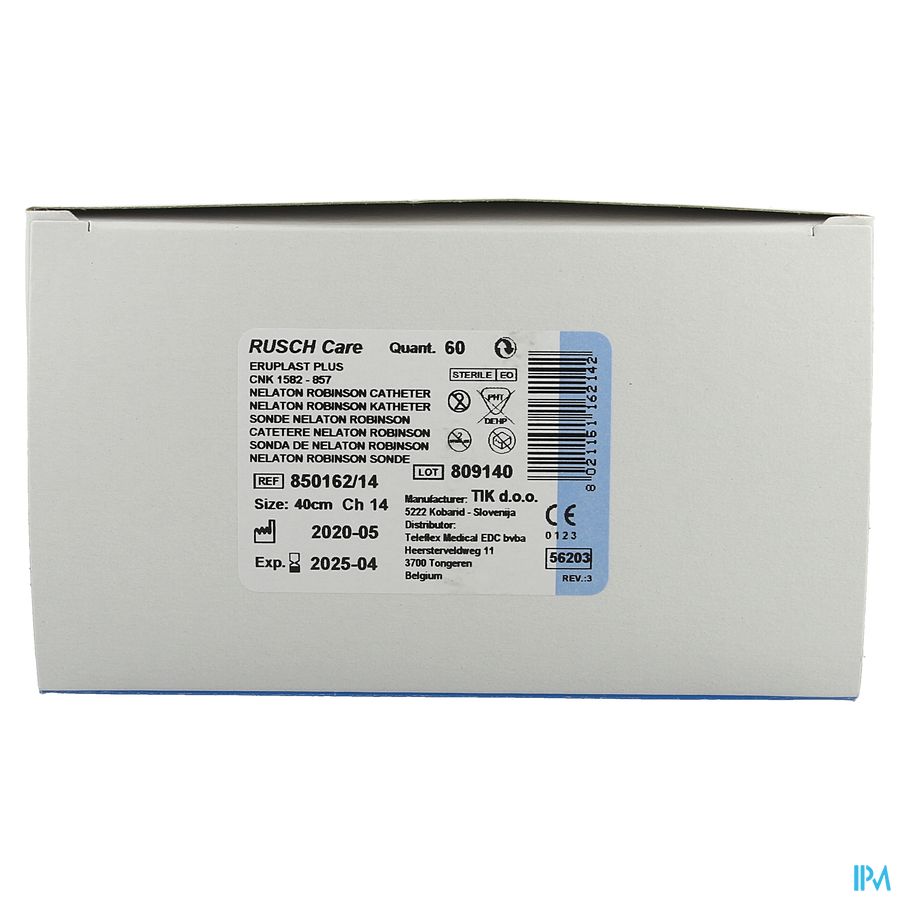 Ruschcare Eruplast Plus Nelat. Ch14 40cm 60 850162 2