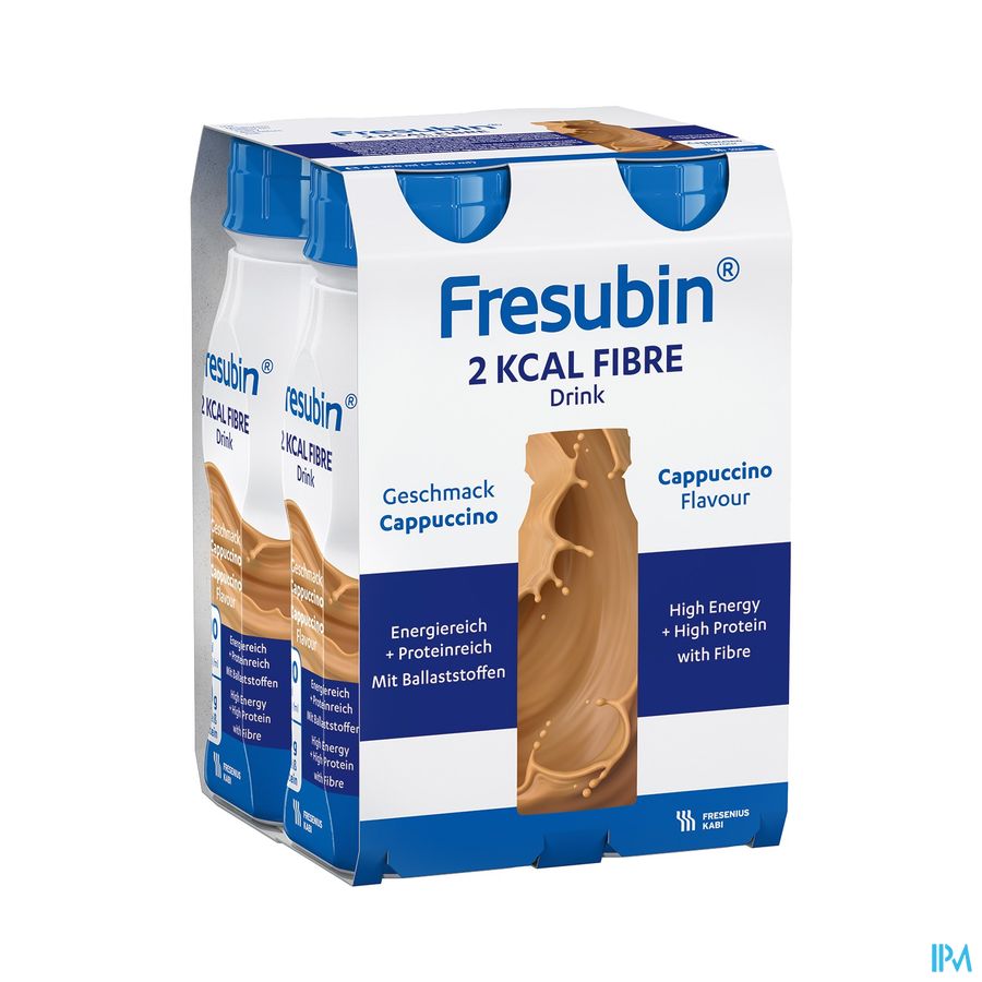 Fresubin 2 Kcal Fibre Drink Cappuccino Fl 4x200ml Fresubin 2 Kcal Fibre Drink Cappuccino Fl 4x200ml