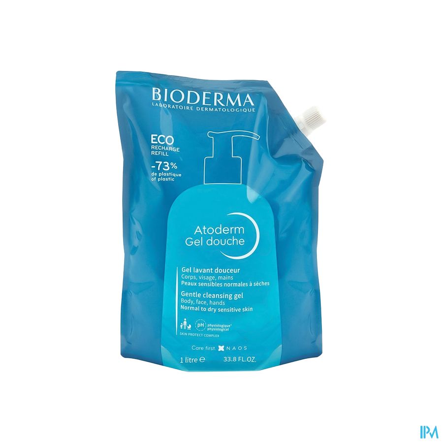 Bioderma Atoderm Gel Douche Ecorecharge 1l