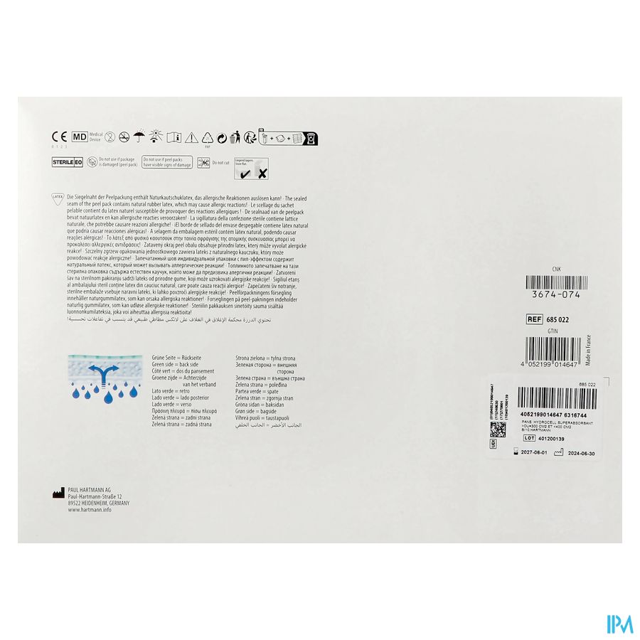 Resposorb Super 15x20cm 10 P/s 5