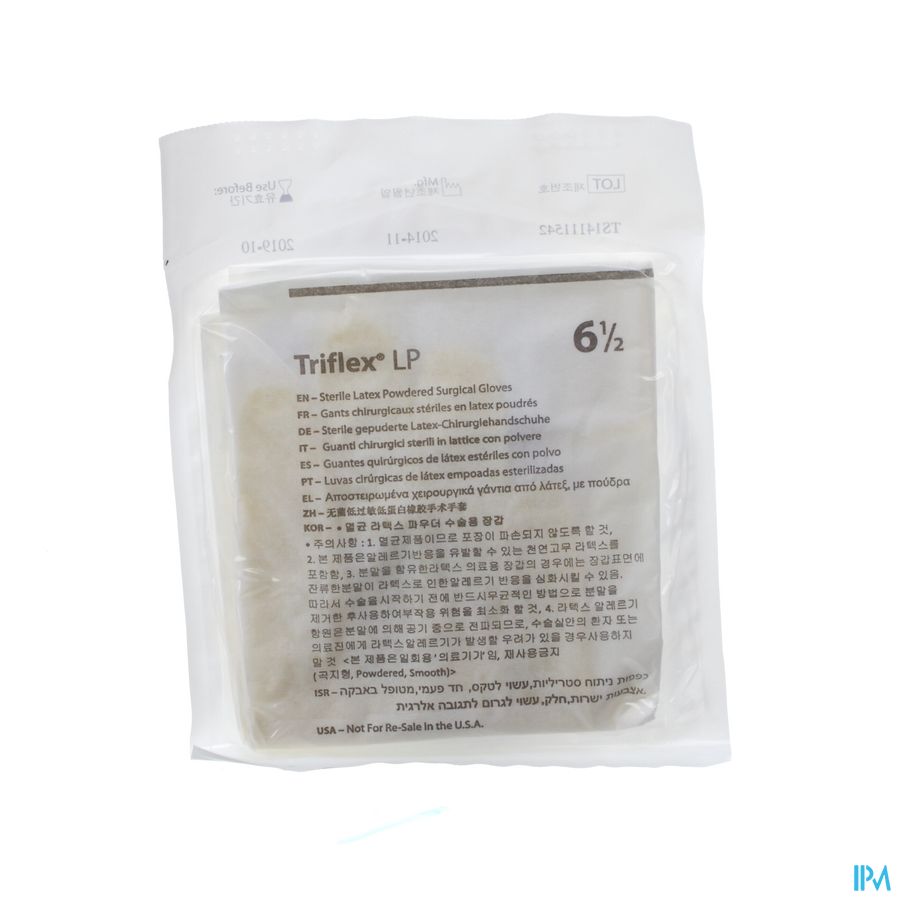 Triflex Onderz.handsch.latex +pdr Ster 6,5 Paar