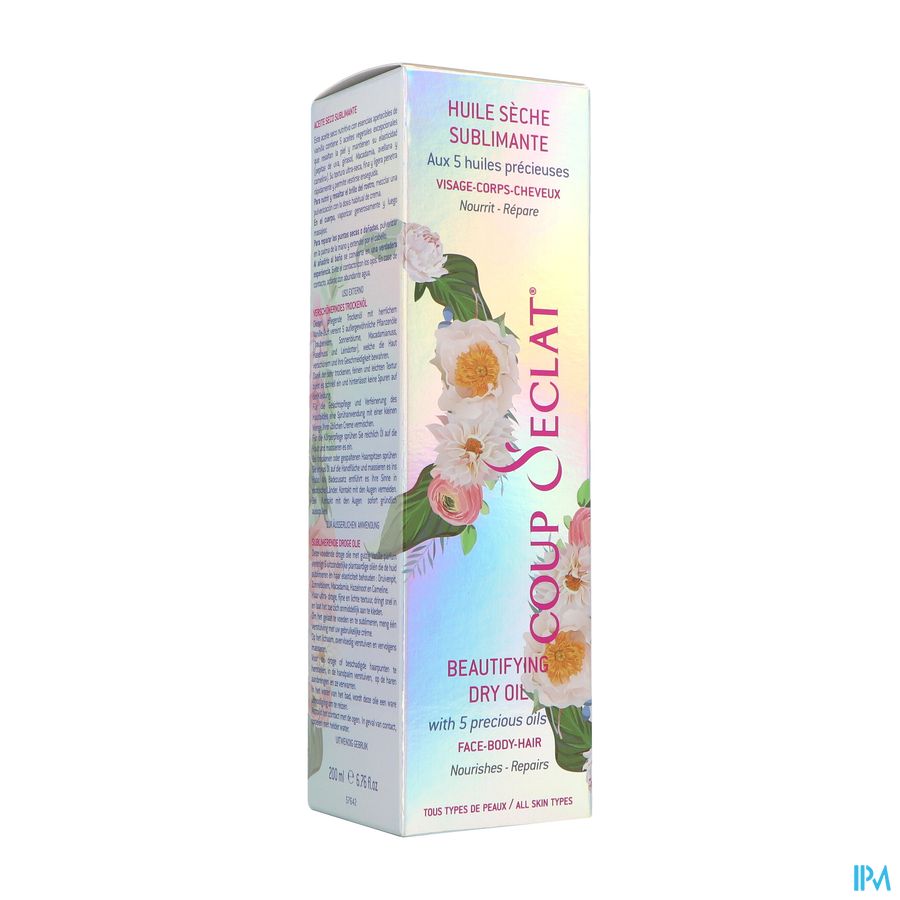 Coup D'eclat Hle Seche Visage Corps Cheveux 200ml Coup D'eclat Hle Seche Visage Corps Cheveux 200ml