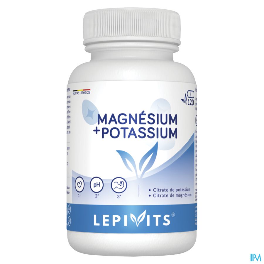 Magnesium-kalium Caps 120 Lepivits Magnesium-kalium Caps 120 Lepivits