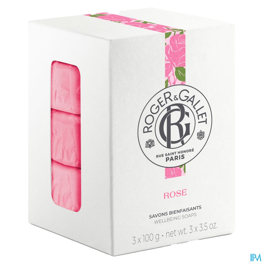 Roger&gallet Rose Boite 3 Savons 100g 3