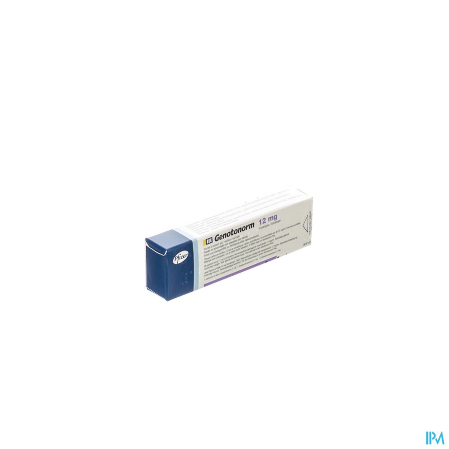 Genotonorm Vial Sc 12mg+cons12mg Genotonorm Vial Sc 12mg+cons12mg