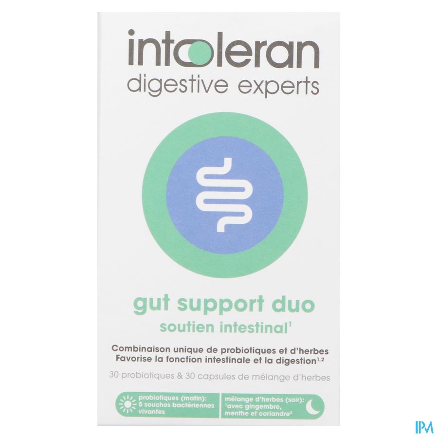 Intoleran Gut Support Duo Caps 60 3