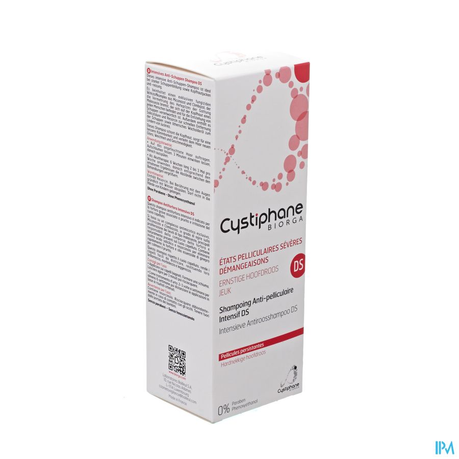 Cystiphane Biorga Shampo A/pell Intensif Ds 200ml 2