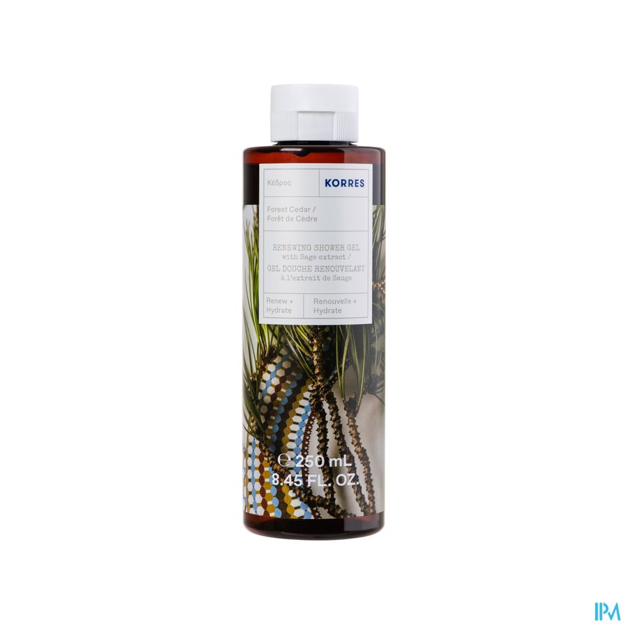 Korres Kb Cederhout Verjongende Douchegel 250ml
