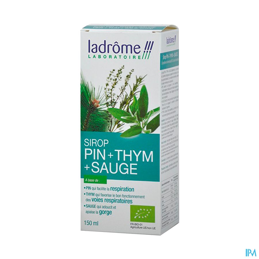 Ladrome Pin + Thym + Sauge 150ml Ladrome Pin + Thym + Sauge 150ml