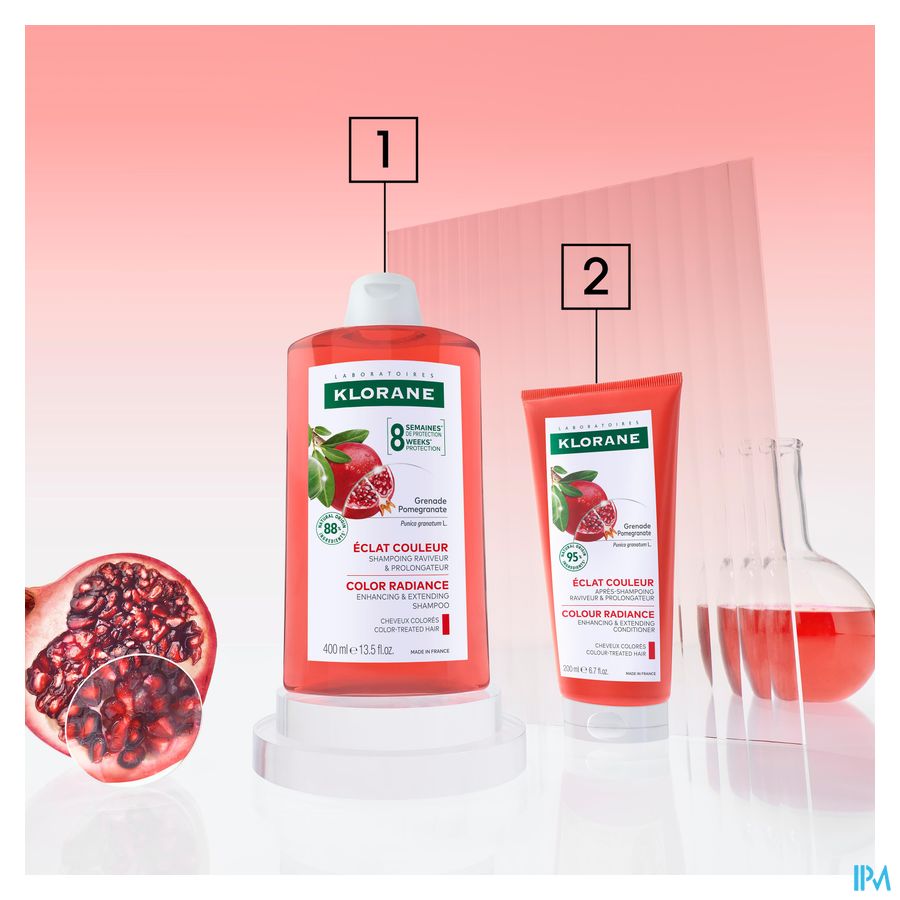 Klorane Capil. Sh Granaatappel 400ml 9