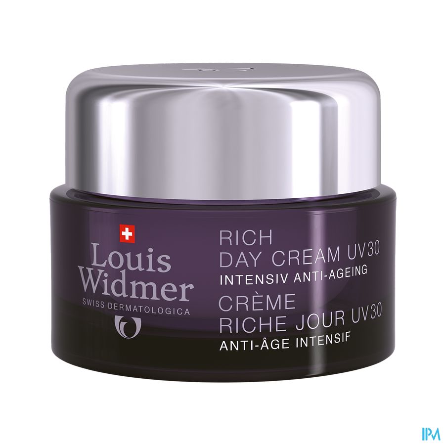 Widmer Iaa Dagcreme Rijk Uv30 Parf Pot 50ml 3