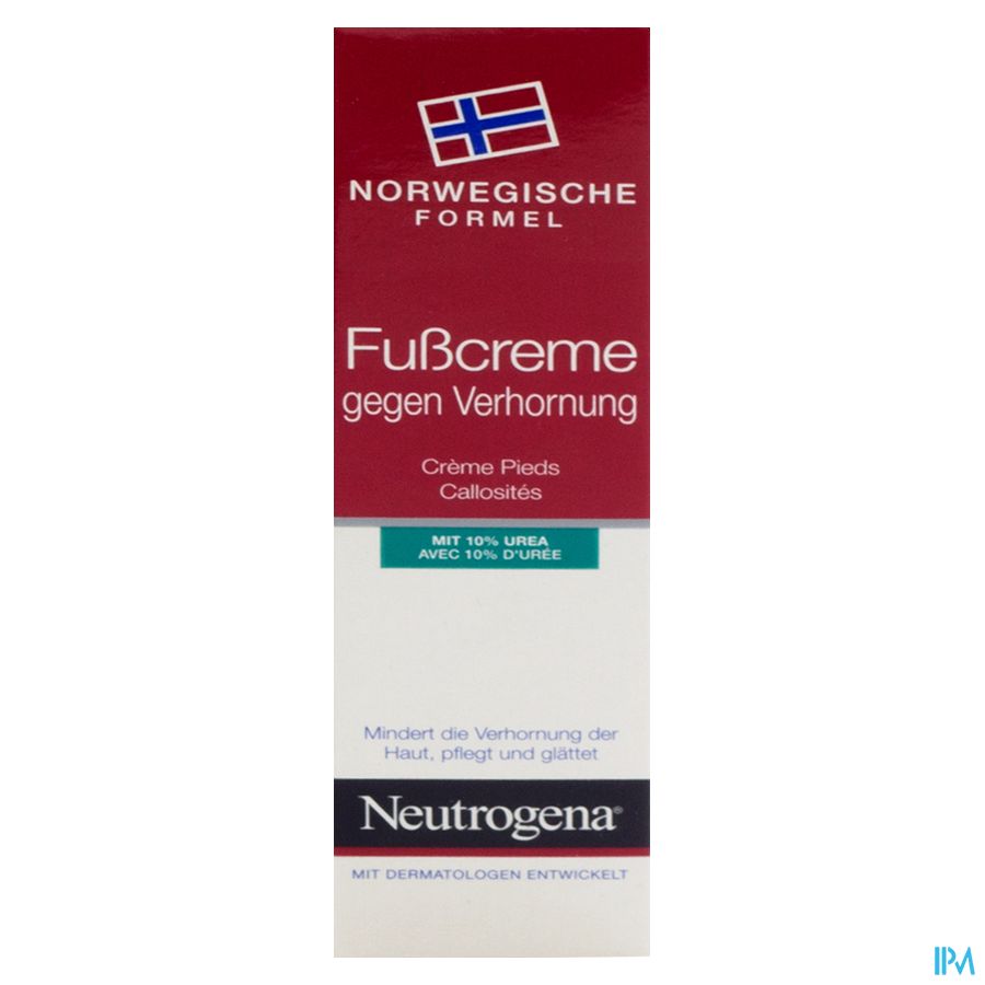 Neutrogena N/f Cr Vereelde Voeten Tube 50ml