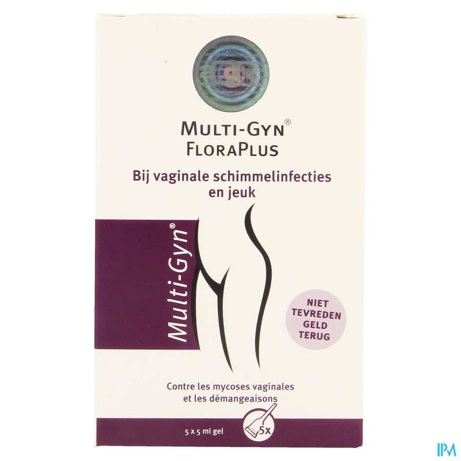Multi-gyn Flora Plus Gel 5 X 5ml 4