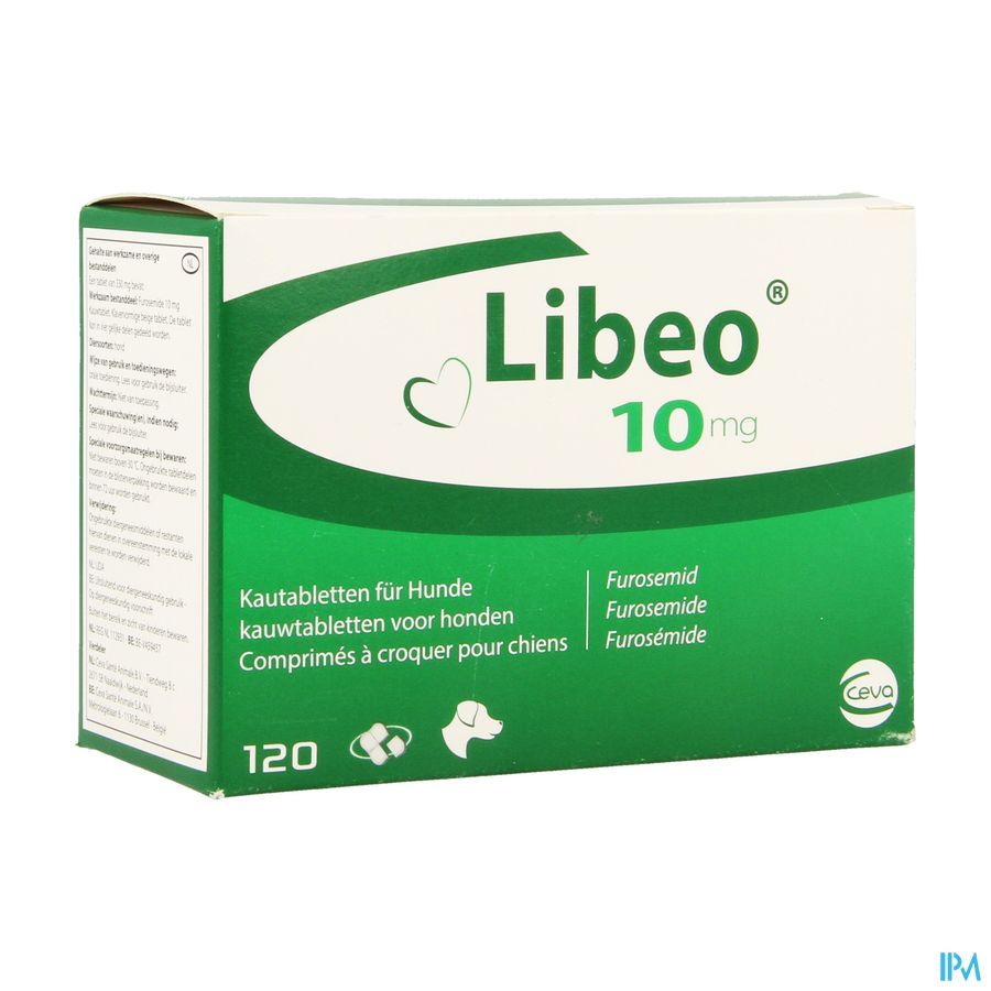 Libeo 10mg Kauwtabl 120 Libeo 10mg Kauwtabl 120
