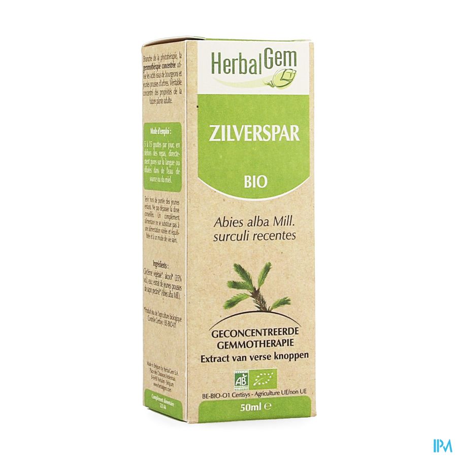 Herbalgem Zilverspar Maceraat 50ml Herbalgem Zilverspar Maceraat 50ml