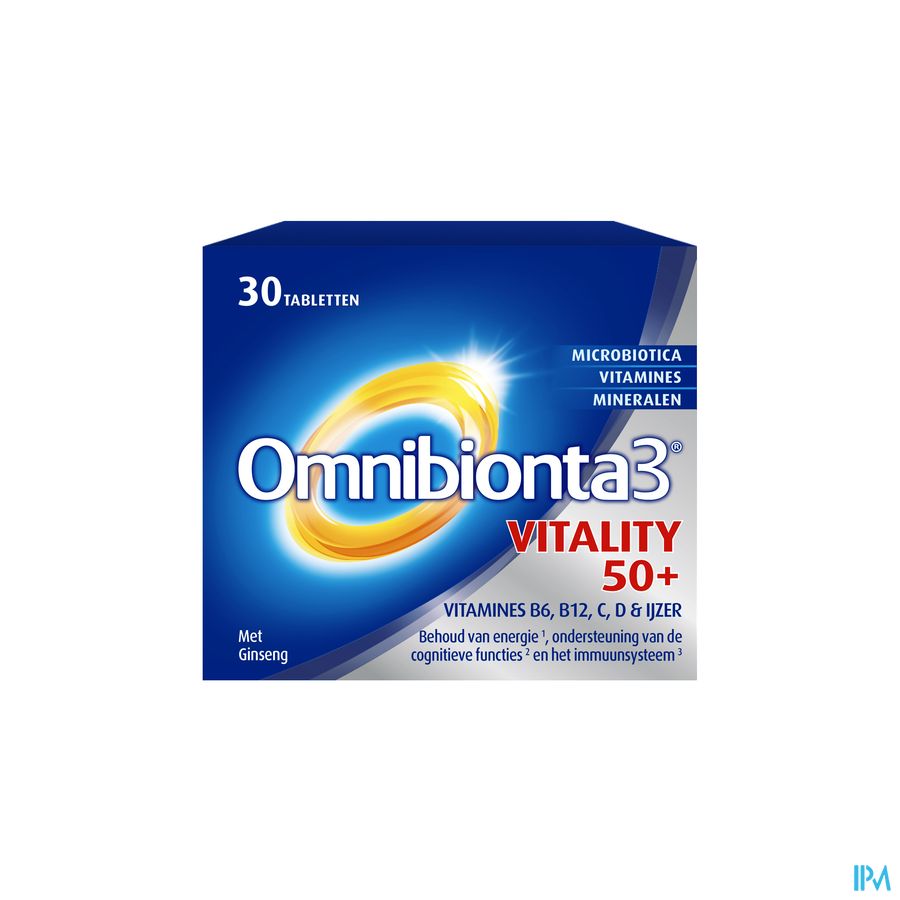 Omnibionta 3 Vitality 50+ Tabl 30 Omnibionta 3 Vitality 50+ Tabl 30