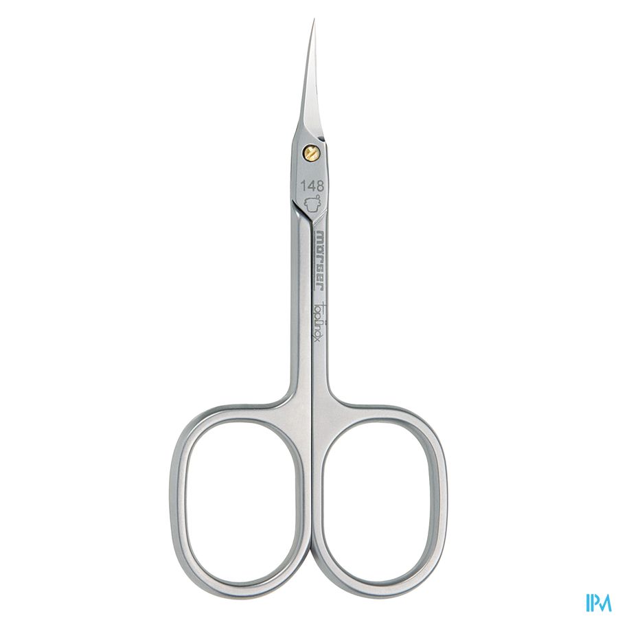 Mörser ciseaux cuticules, pointe de clocher longue, doré N°48 1