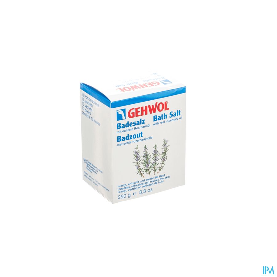 Gehwol Badzout Rozemarijn 10x25g Mannavita