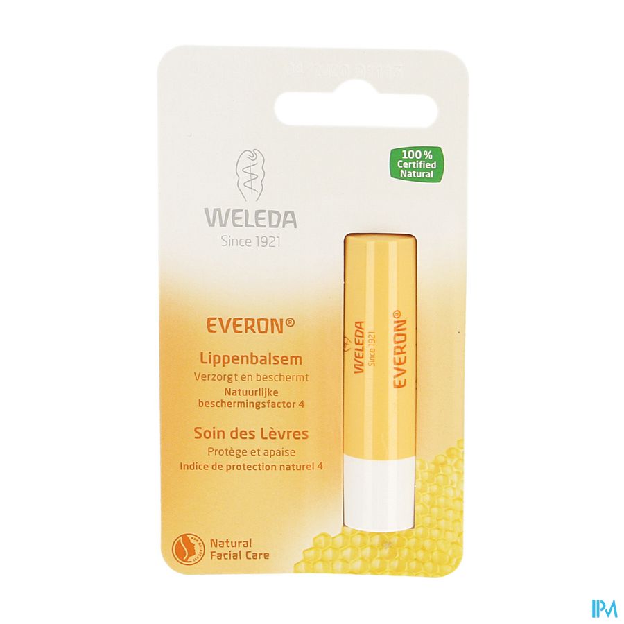 Weleda Lippenbalsem Everon Stick 4g