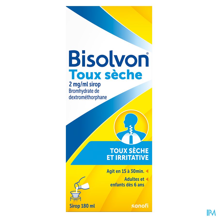 Bisolvon Droge Hoest 2mg/ml Siroop 180ml 3