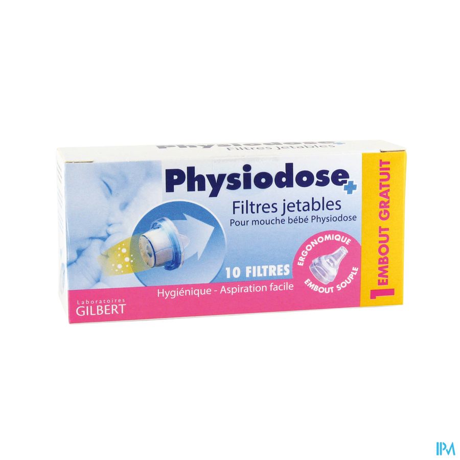 Physiodose Filtre Jetable Mouche Bebe 10 Physiodose Filtre Jetable Mouche Bebe 10